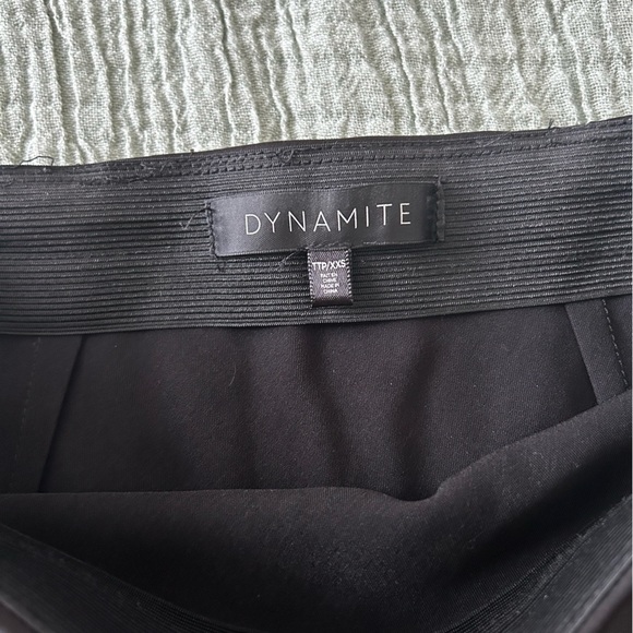 Black and Pink Dynamite satin skirts, both in XXS. - Picture 3 of 8